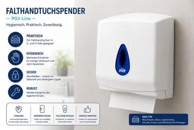 Produktbild von Falthandtuchspender "PGV-Line"