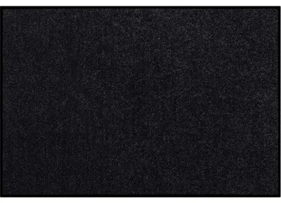 Produktbild von Solidchoice – Waschbare Fußmatte, schwarz, 60 x 85 cm