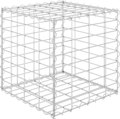 Obrázek produktu pro vidaXL Gabionové zvýšené lůžko z ocelového drátu 40x40x40 cm