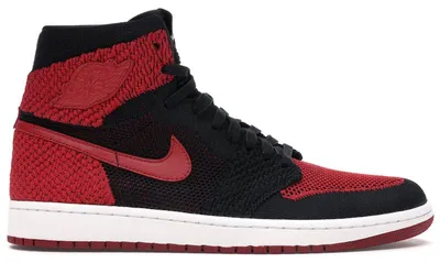 Produktbild von Jordan 1 Retro High Flyknit Bred - EU 41