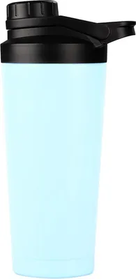 Image de Shaker à protéines 750ml en acier inoxydable Bouteille thermique sans BPA Double paroi isolée
