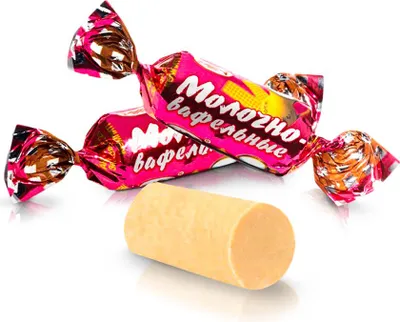 Produktbild von Konfekt Batonchiki - Milchwaffel, 300 g Süßigkeiten