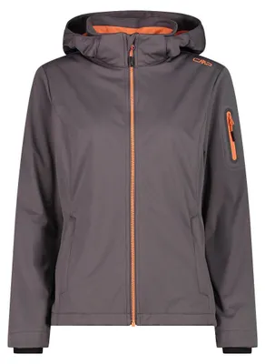 Produktbild von CMP Damen Softshelljacke Jacket Zip Hood Violett 46