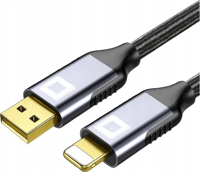Image de Chargeur rapide USB Lightning Co2 pour iPhone 12, 13 et 14, 2 m