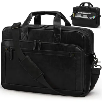 Immagine prodotto di Borsa per laptop messenger bag tracolla - 15,6 pollici - Nero