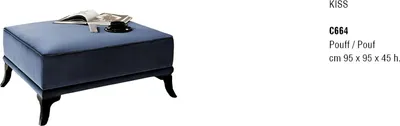 Image de Tabouret de pied Ottomane Tabouret de meuble Ottoman Tabouret Canapé Pouf Coussin Tabouret d'appoint