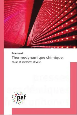 Produktbild von Thermodynamique chimique: