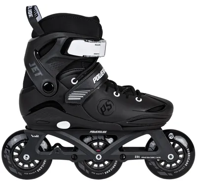 Produktbild von Powerslide Jet Pro Black Adjustable Inline-skates Schwarz EU 27-30 Schwarz EU 27-30