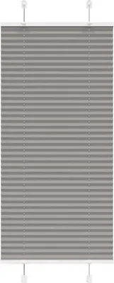 Immagine prodotto di vidaXL Tenda plissettata antracite 60x100 cm larghezza del tessuto 59,4 cm poliestere