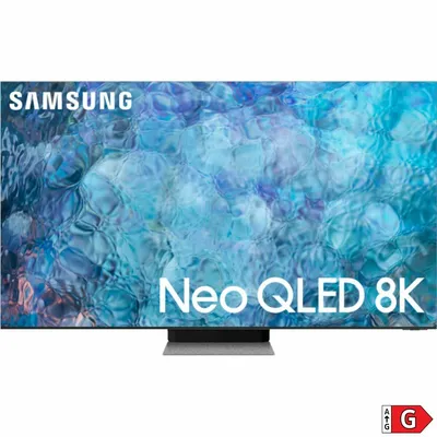 Produktbild von Samsung Series 9 QE75QN900AT, 190,5 cm (75"), 7680 x 4320 Pixel, Neo QLED, Smart-TV, WLAN, Silber, Edelstahl