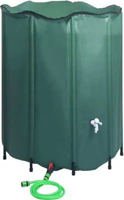 Immagine prodotto di Serbatoio per Acqua Piovana Pieghevole con Rubinetto 1000 L