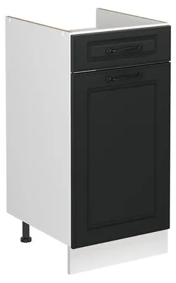 Obrázok produktu pre Spodná skrinka pod drez Vicco R-Line Antracitový vidiecky dom/biely 40 cm bez pracovnej dosky, Model 72860