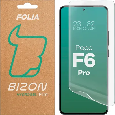 Produktbild von Hydrogel Folie für den Bildschirm für Xiaomi POCO F6 Pro, Bizon Glass Hydrogel Front, 1 Stück