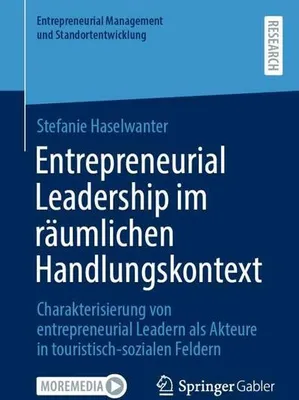 Obrázok produktu pre Entrepreneurial Leadership im räumlichen Handlungskontext