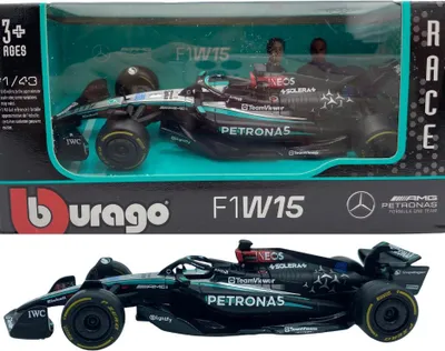 Produktbild von Bburago Mercedes F1W15 Russel 1:43