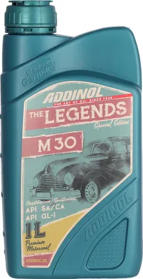 Produktbild von ADDINOL M30 Oldtimer - Motorenöl, mineralisch - 1l