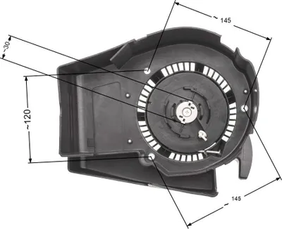 Obrázek produktu pro Stiga GGP SV150 Castelgarden SV45 náhradní startér 118550139/1 NZ567