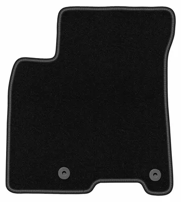 Image de Tapis conducteur en moquette noir pour Kia Niro 2016- crplacessover