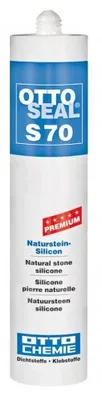 Produktbild von OTTOSEAL® S70 Premium-Naturstein-Silikon/Silicon 310 ml - Fugengrau C71