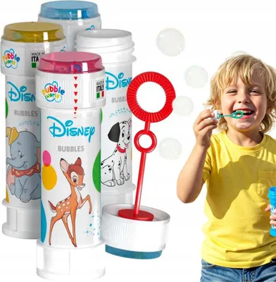 Image de Bulles de savon pour enfants DISNEY CLASSIC anniversaire festival fun party 60ml