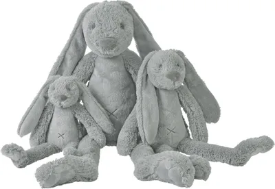 Produktbild von Happy Horse Kuscheltier Kaninchen Richie grau - 38 cm - Plüsch Hase