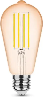 Produktbild von Modee E27 LED Filamentlampe ST64 4W 300lm 1800K Warmweiß Dimmbar