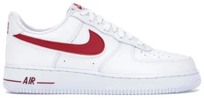Produktbild von Nike Air Force 1 Low White Gym Red - EU 45.5
