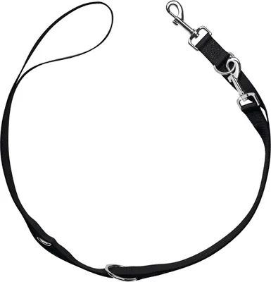 Produktbild von Hunter Verstellbare Führleine London schwarz, Maße: 25 mm / 200 cm