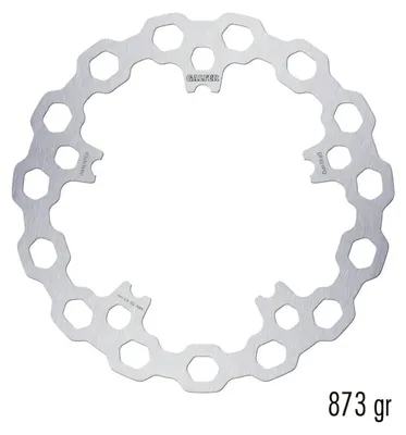 Image de Disque de frein Galfer 2x DF821PQ CUBIQ®, rigide, pour l'avant, dimensions 300x5 mm, compatible avec les motos Harley Davidson
