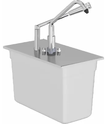 Produktbild von Saucenspender mit Pumpe GN 1/4 (200 mm), 5,25 Liter