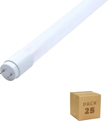Produktbild von LED-Röhre T8 G13 45 cm Nano PC Einseitige Einspeisung 7W 100 lm/W (Pack 25 Einheiten) 4000K Neutralweiß Nein