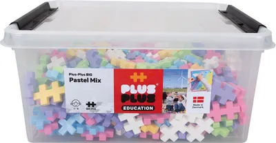 Zdjęcie produktu dla Klocki konstrukcyjne Plus Plus BIG 400 Pastel