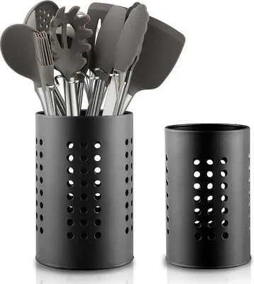 Produktbild von Famanu Besteckhalter Set aus Edelstahl - stilvoll und funktional