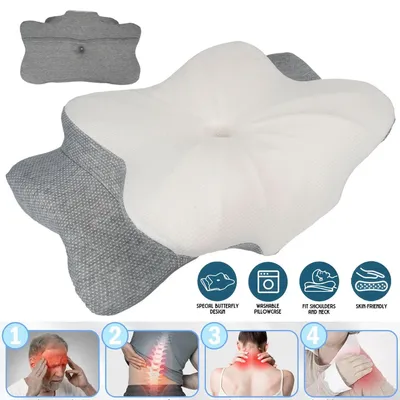 Produktbild von Orthopädisches Kissen Ergonomisch Nackenstützkissen Schlafkissen Therapiekissen