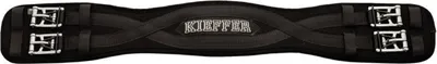 Produktbild von Kieffer Sattelgurt AIR-TEX Kurz und Langurte viele Größen und Ausführungen, Farbe:schwarz, Größe:60 cm-m.großen Rollschn.u.Elastomerband