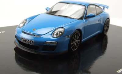 Produktbild von Minichamps PORSCHE 911 GT3 - 2009 - BLUE - SPORT AUTO 400068025