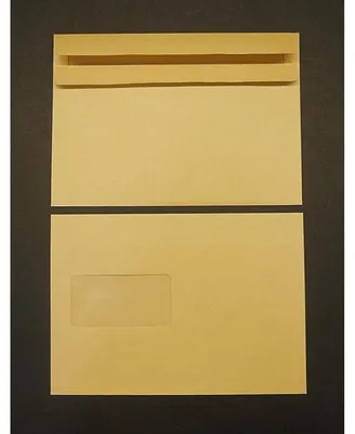 Produktbild von Briefumschläge C5 90g/qm selbstklebend Fenster VE=500 Stück braun