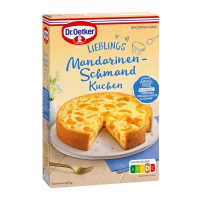 Immagine prodotto di Torta alla panna acida al mandarino Dr Oetker 460g