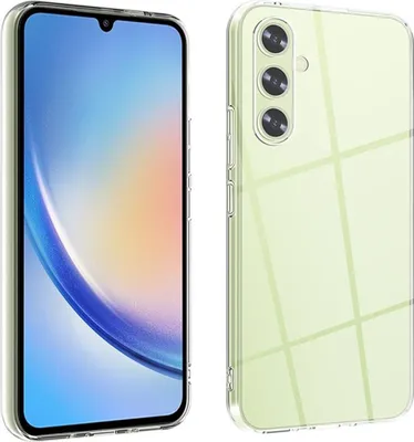 Produktbild von König Design Hülle kompatibel mit Kunststoff Soft Handyhülle - Handy Case Transparent