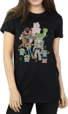 Produktbild von Toy Story - T-Shirt für Damen BI1501 (L) (Schwarz)