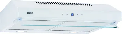 Produktbild von NEG Unterbau Dunstabzugshaube NEG15-TDL+ 60cm, Sensor-Touch, Doppelmotor, 323 m³/h, Abluft & Umluft  Farbe: weiß
