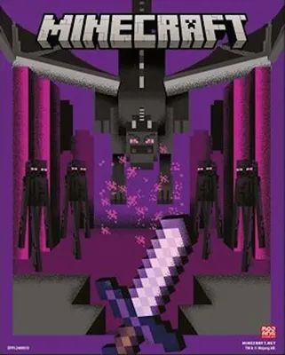 Immagine prodotto di Minecraft - Spada con effetto 3D - 20x25 cm - Poster