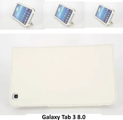 Obrázok produktu pre Biele puzdro Samsung pre tablet Galaxy Tab 3 8.0