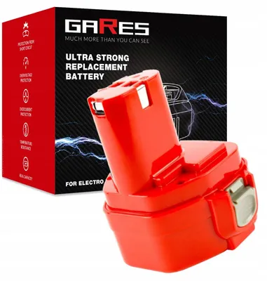 Obrázok produktu pre GARES Akumulátor Batéria pre elektronáradie Makita 6227D 6217DWDE UB120D | 12 V 1.5Ah | Výkonné články High-Performance Premium náhrada | Vysoký výkon a odolnosť | Gares