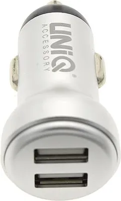 Immagine prodotto di UNIQ Caricabatterie da auto Lightning USB 2,4A - Bianco