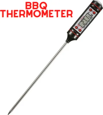 Produktbild von Digital Fleischthermometer Bratenthermometer Grillthermometer Digital Smoker Küche BBQ Grill Thermometer Küchenthermometer