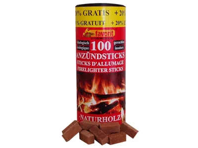 Obrázek produktu pro Tuhý podpalovač 100 ks+20%