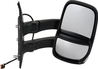Productafbeelding van Johns, rechter buitenspiegel, zwart, elektrisch, 9-polig + knipperlicht, geschikt voor Iveco Daily VI 03/14-, artikelnummers: 40453822, 5801473750, 5802029798, 0005802029798, 5801679492, 58020269