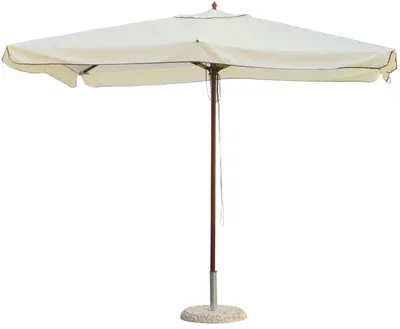 Immagine prodotto di Ombrellone da Giardino in Legno 3x4m Palo 48mm Morel Ecrù