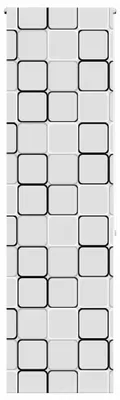 Immagine prodotto di vidaXL Tenda a rullo per doccia 70x240 cm Larghezza del tessuto 66 cm